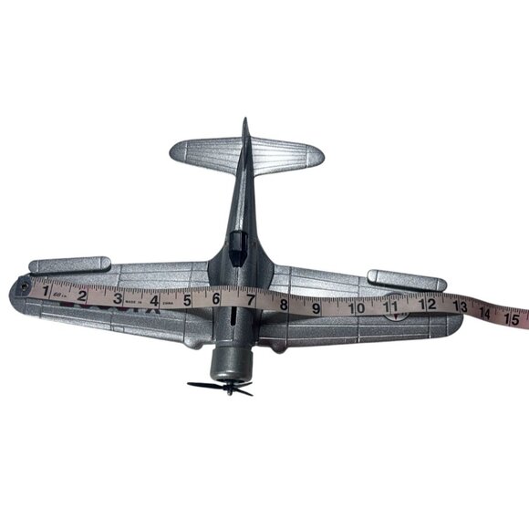 Texaco 1932 Northrop Airplane Wings Texaco Series 2 Collectible Die-Cast Silver - Picture 7 of 11